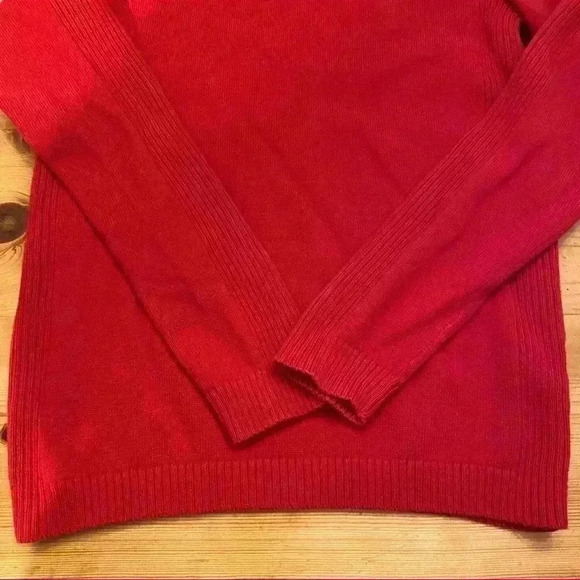 Polo jeans Company red turtleneck cotton women’s M - Picture 8 of 10